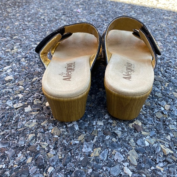 Alegria Linn leather embroidered sandal size 8 - Picture 8 of 10